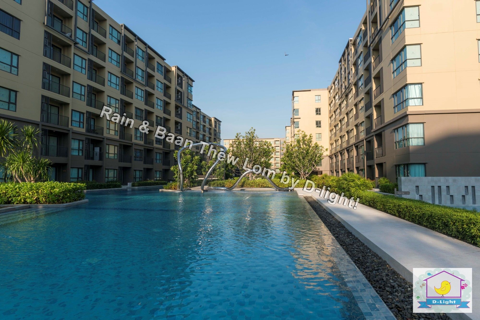 Appartamento Rain Cha-Am Hua Hin By D-Light Esterno foto